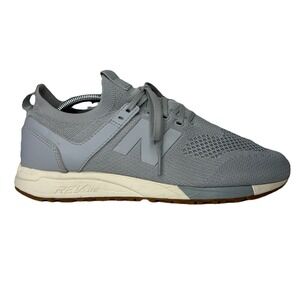 New Balance 247 Gray Gum MRL247DS Sneakers Men's 11 RevLite Knit Lifestyle Shoes